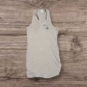 Calvin Klein Gray Sleeveless Intimates Tank Top